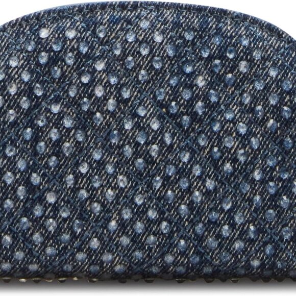 Women's Jadez Dome Cardholder, Denim, One Size - Picture 4 of 5